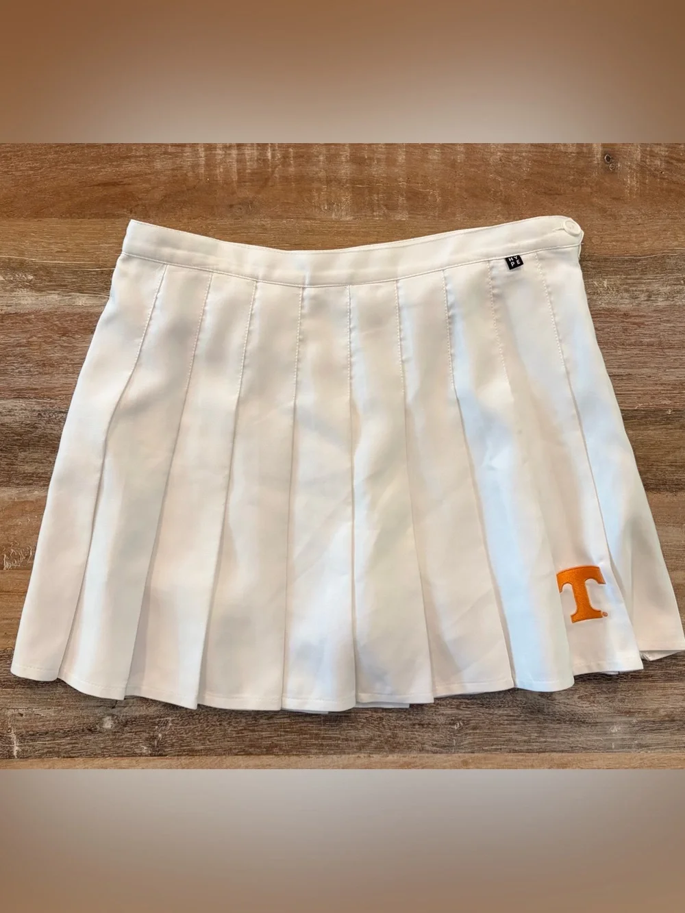 UTENN Hype & Vice White Pleated Skort Size Large Tennessee Volunteers Vols